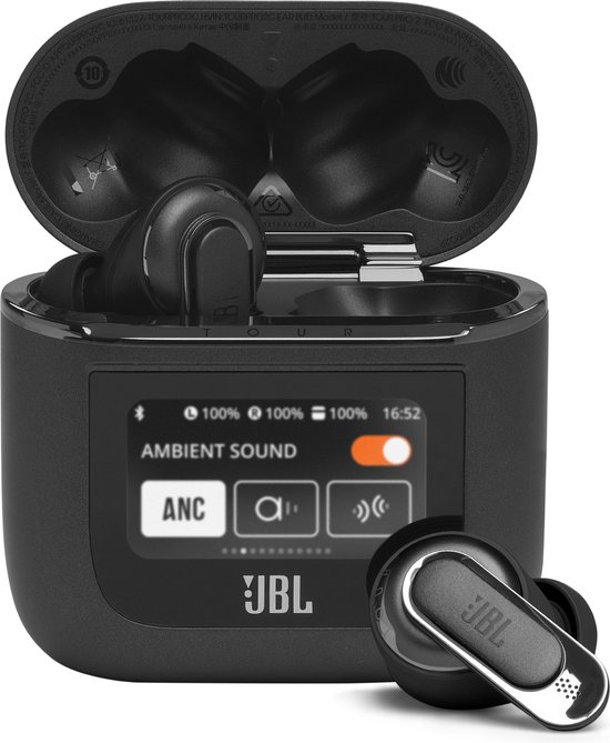 JBL Tour Pro 2 Zwart JBL Tour Pro 2 Zwart