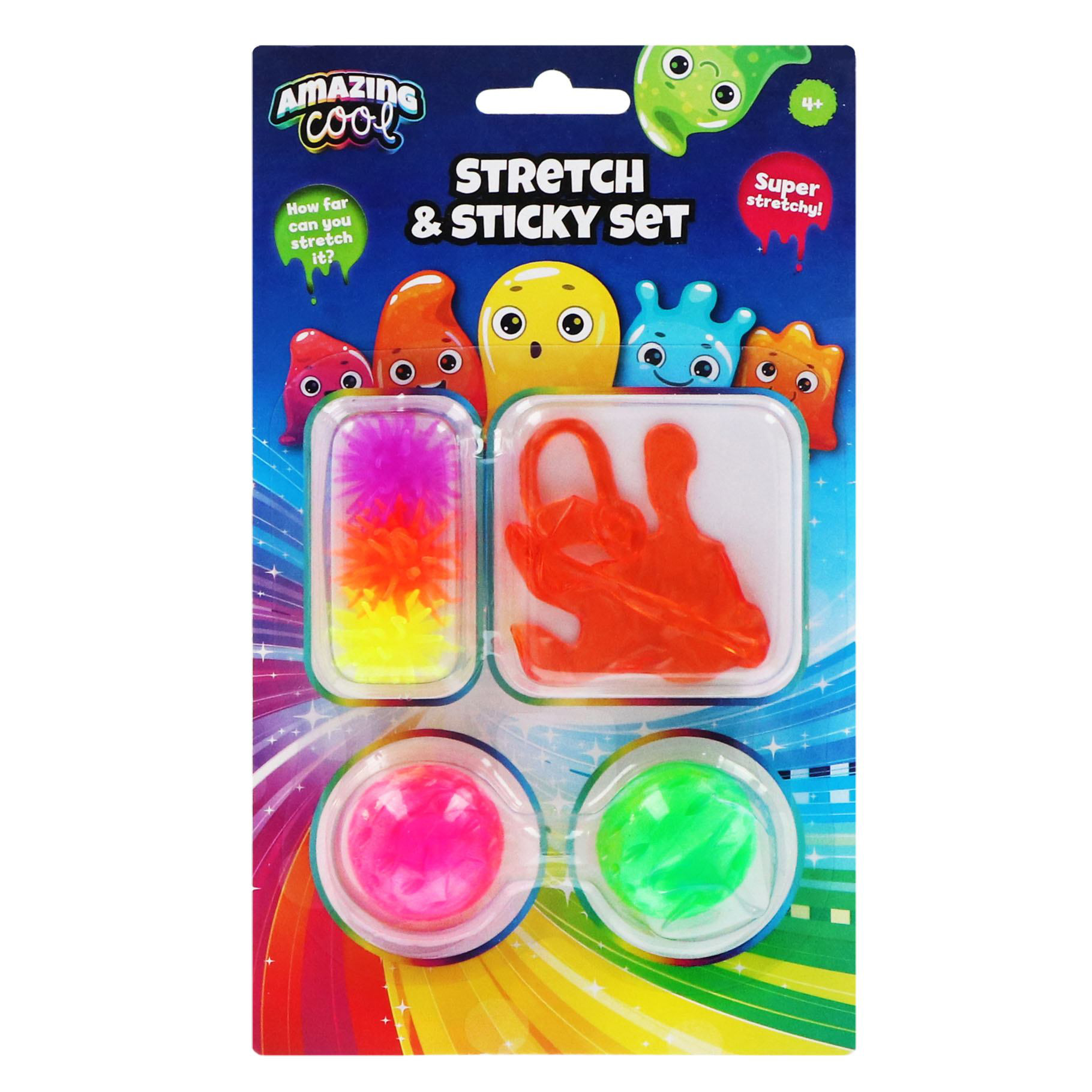 Amazing Cool Strech & Sticky set, raamlopers