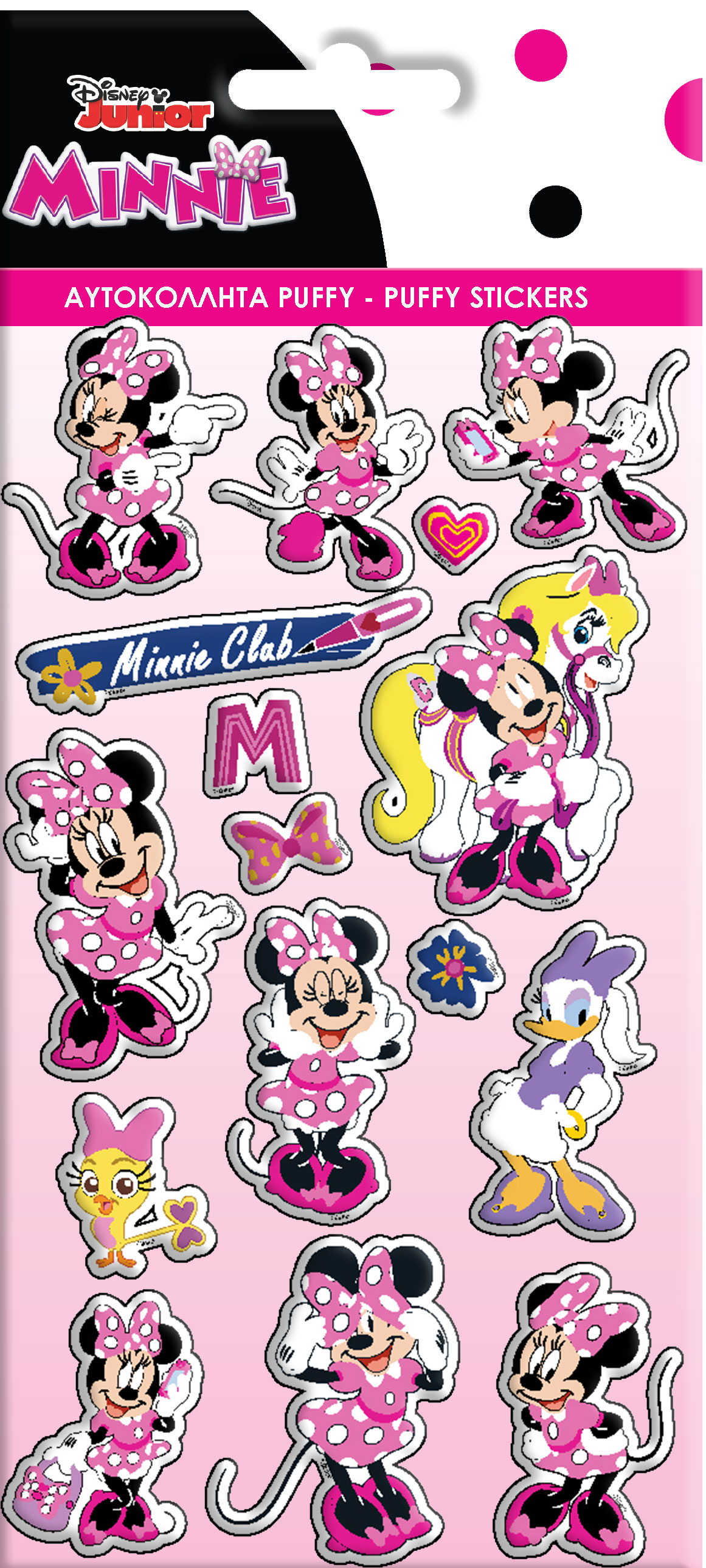 Minnie Stickers Puffy 10x22cm