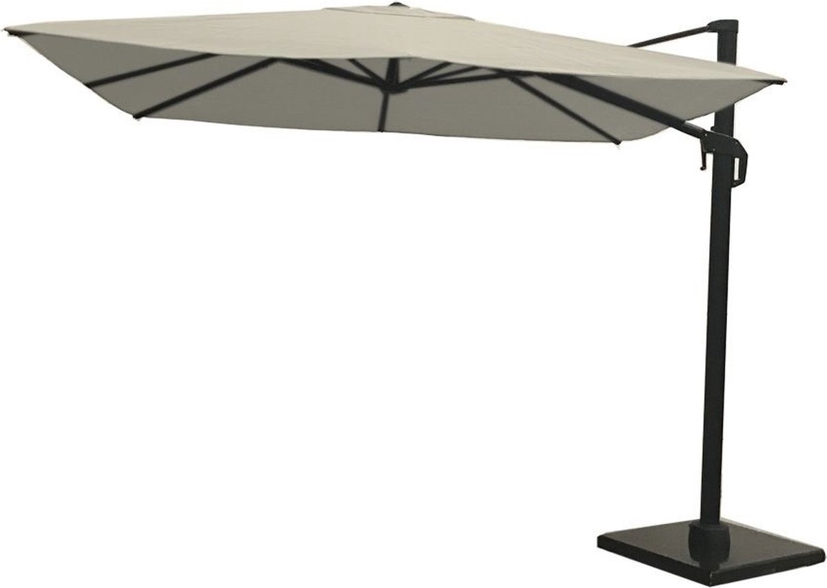 Nesling Hangparasol Coolfit 3x3 m Gebroken Wit