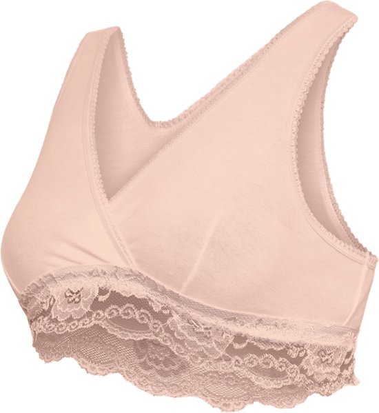 Carriwell Slaap-en VoedingsBH Crossover Biokatoen Kant Honing extra large