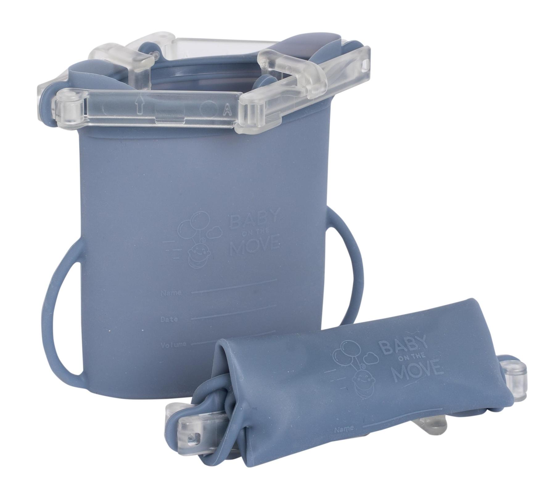 Baby On The Move Bewaarzakje Yummi Bag Denim - 2 stuks