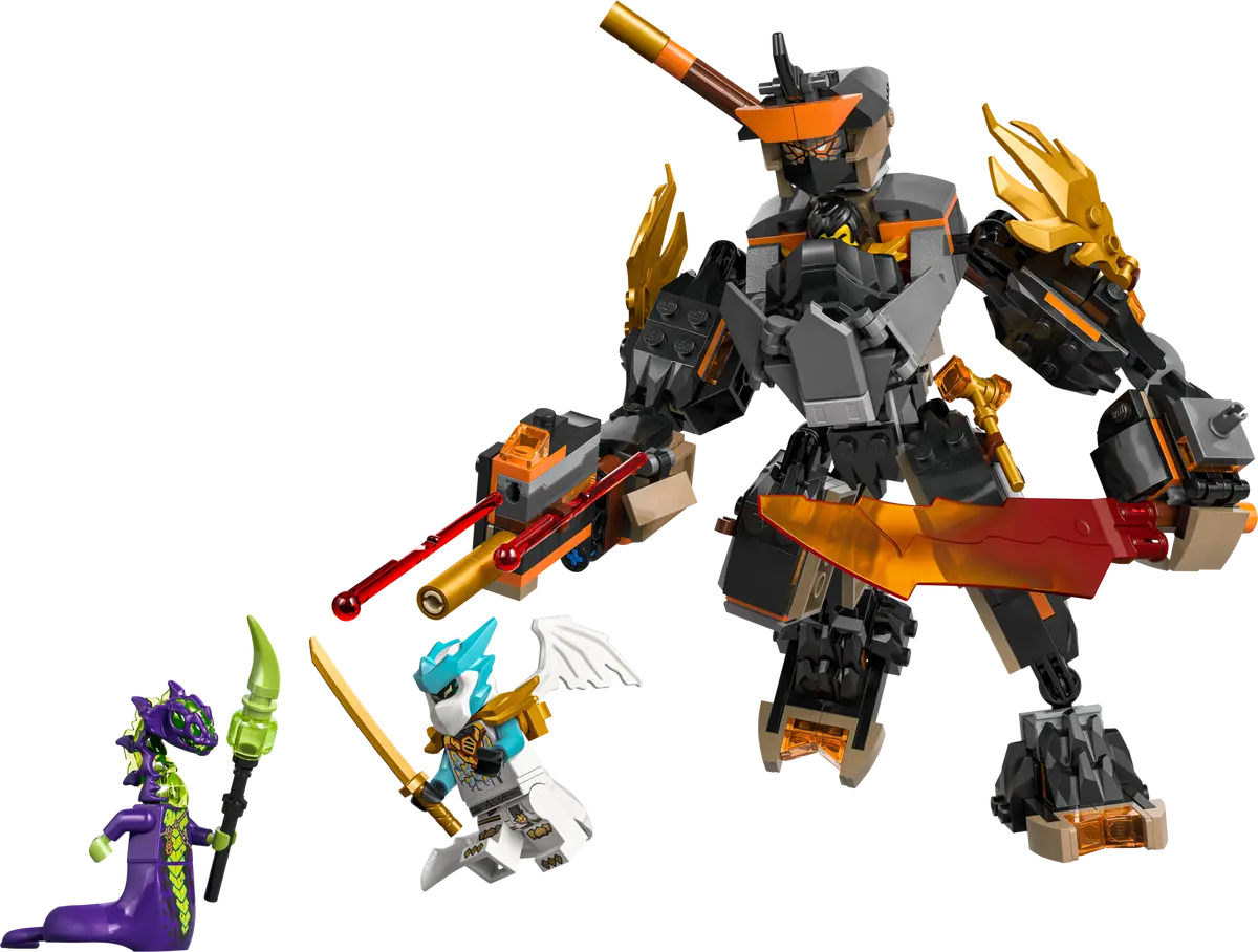 Lego Ninjago 71854 Cole's Missiemecha en Draak Zane