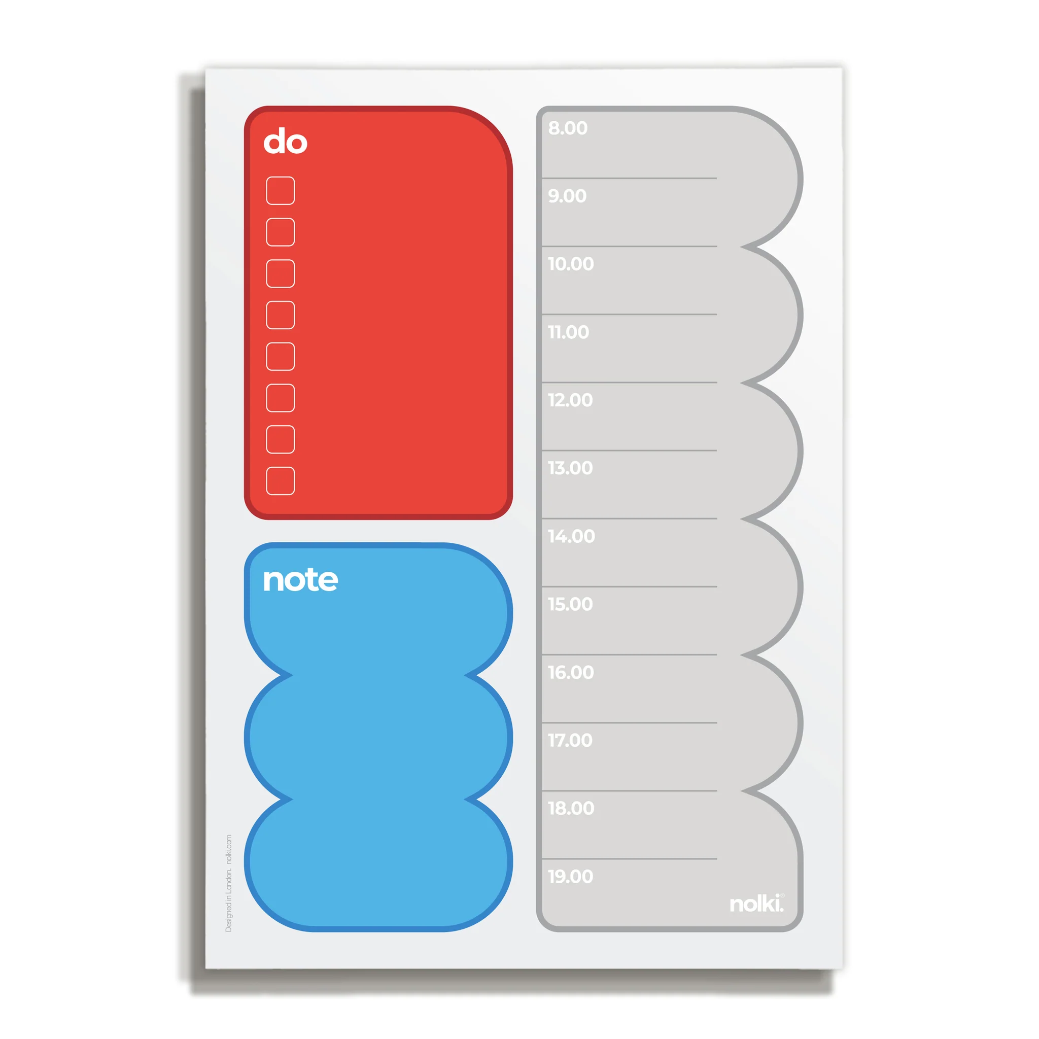 Nolki Day Pad Bloop 21x15 cm 100 blz
