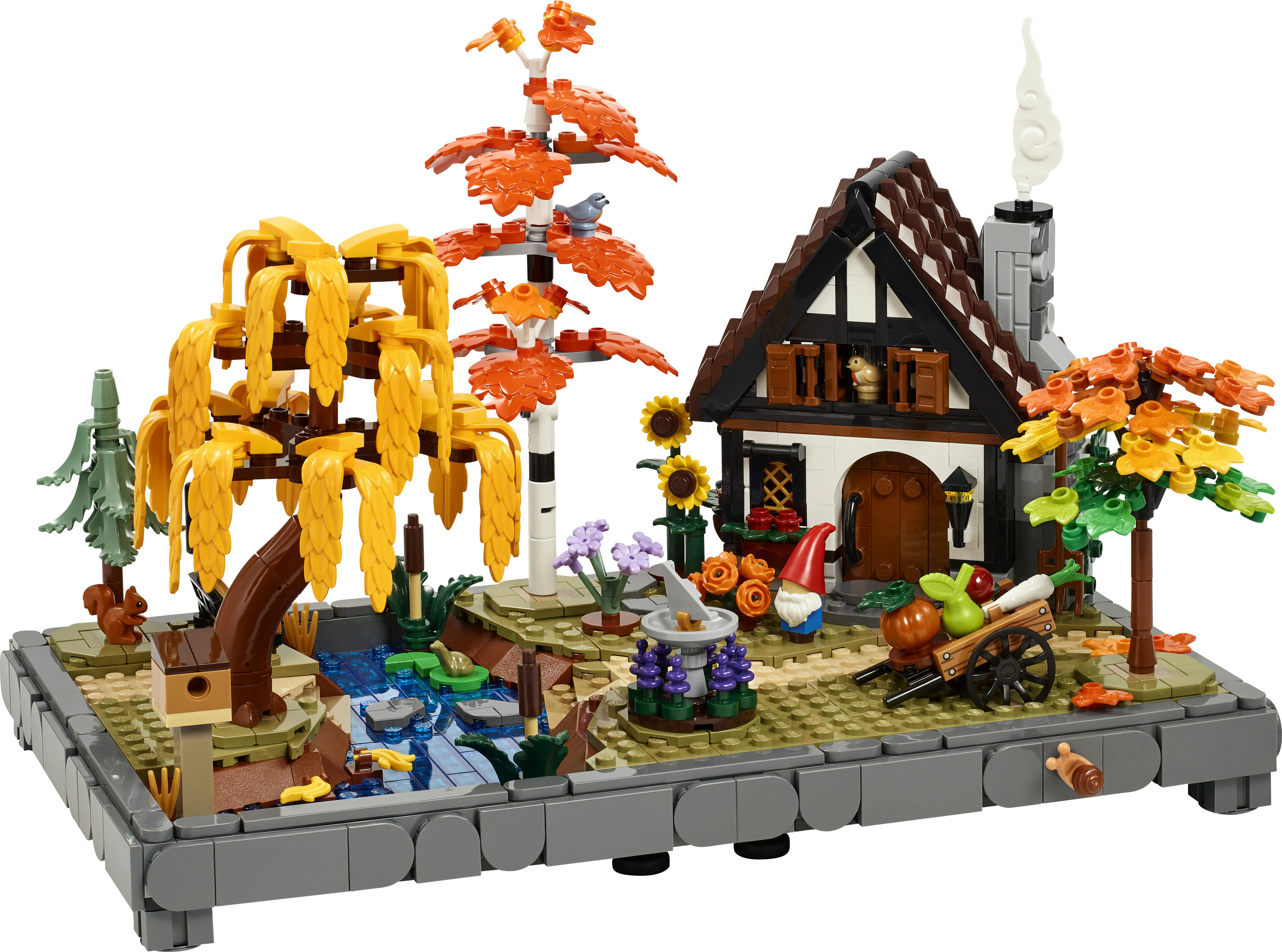 Lego Icons 11372 Herfsttuin met cottage 