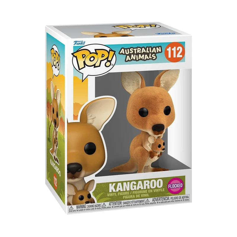 Funko Pop! Australian Animals - Kangaroo -> Flocked Edition 112