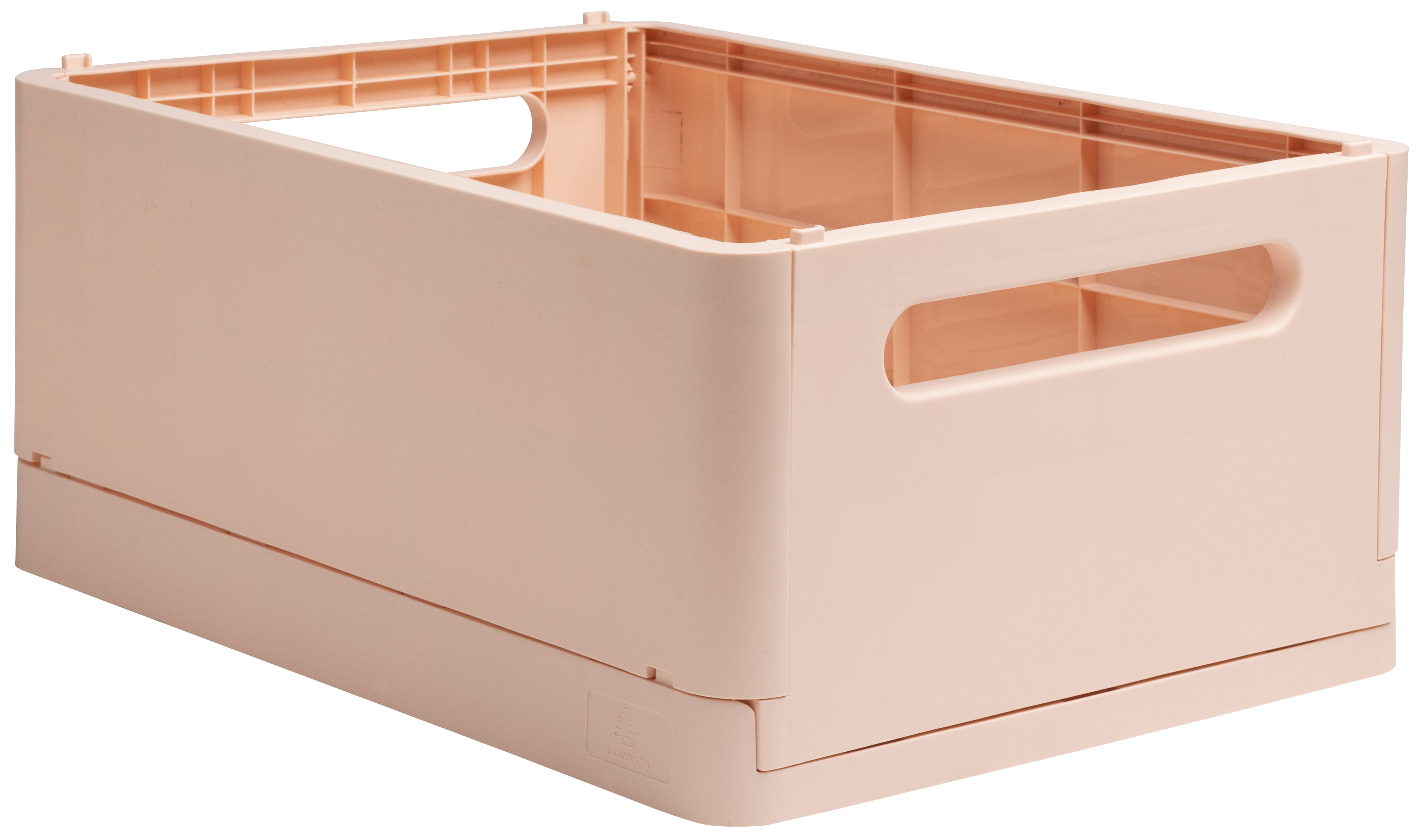 Exacompta Vouwkrat SmartCase Maxi Skandi Lichtroze - 37.5x16.3x27.5 cm