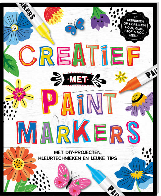 Kleurboek Creatief met Paint Markers