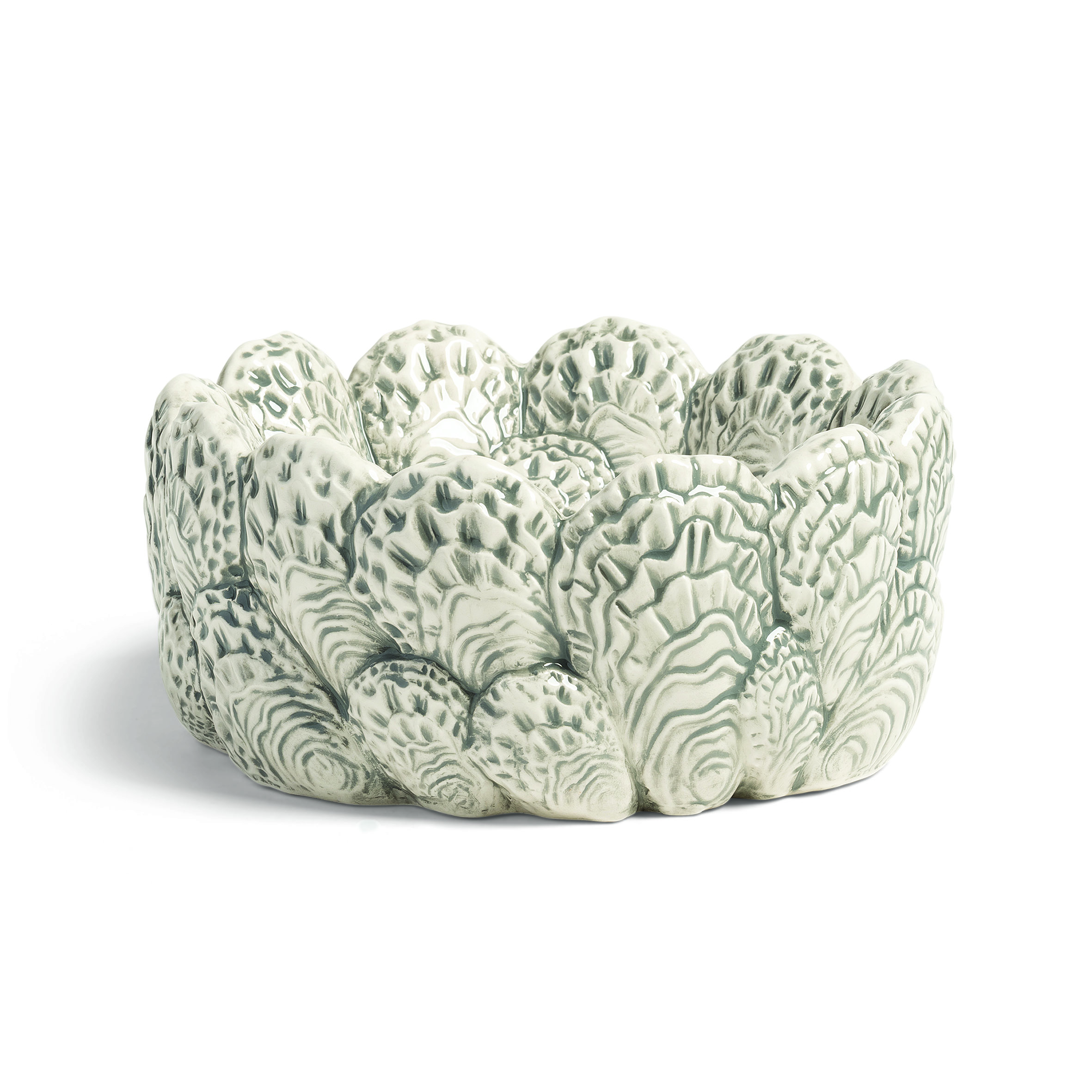 Klevering Bowl Oyster 19x9 cm