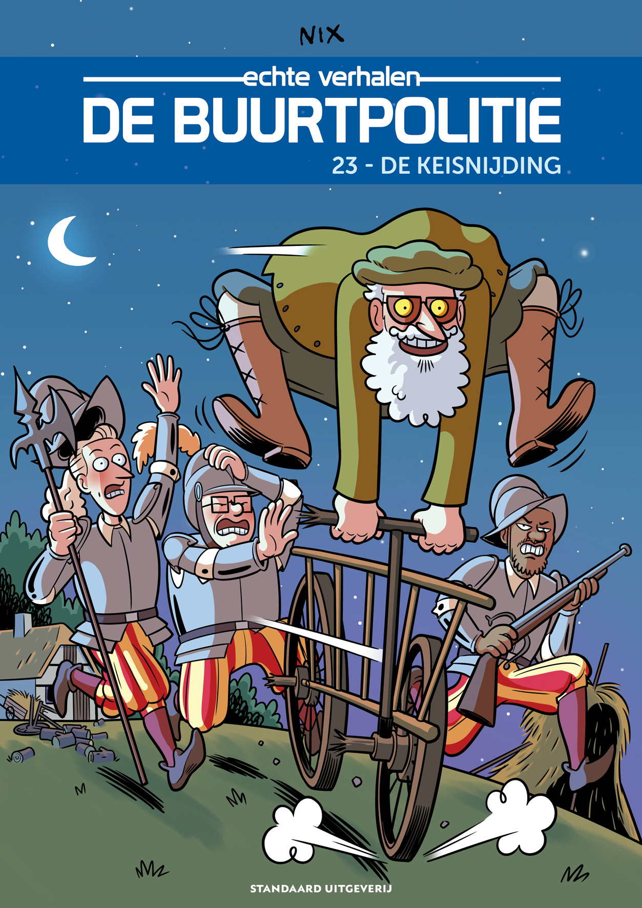 Stripverhaal De Buurtpolitie 23 De Keisnijding