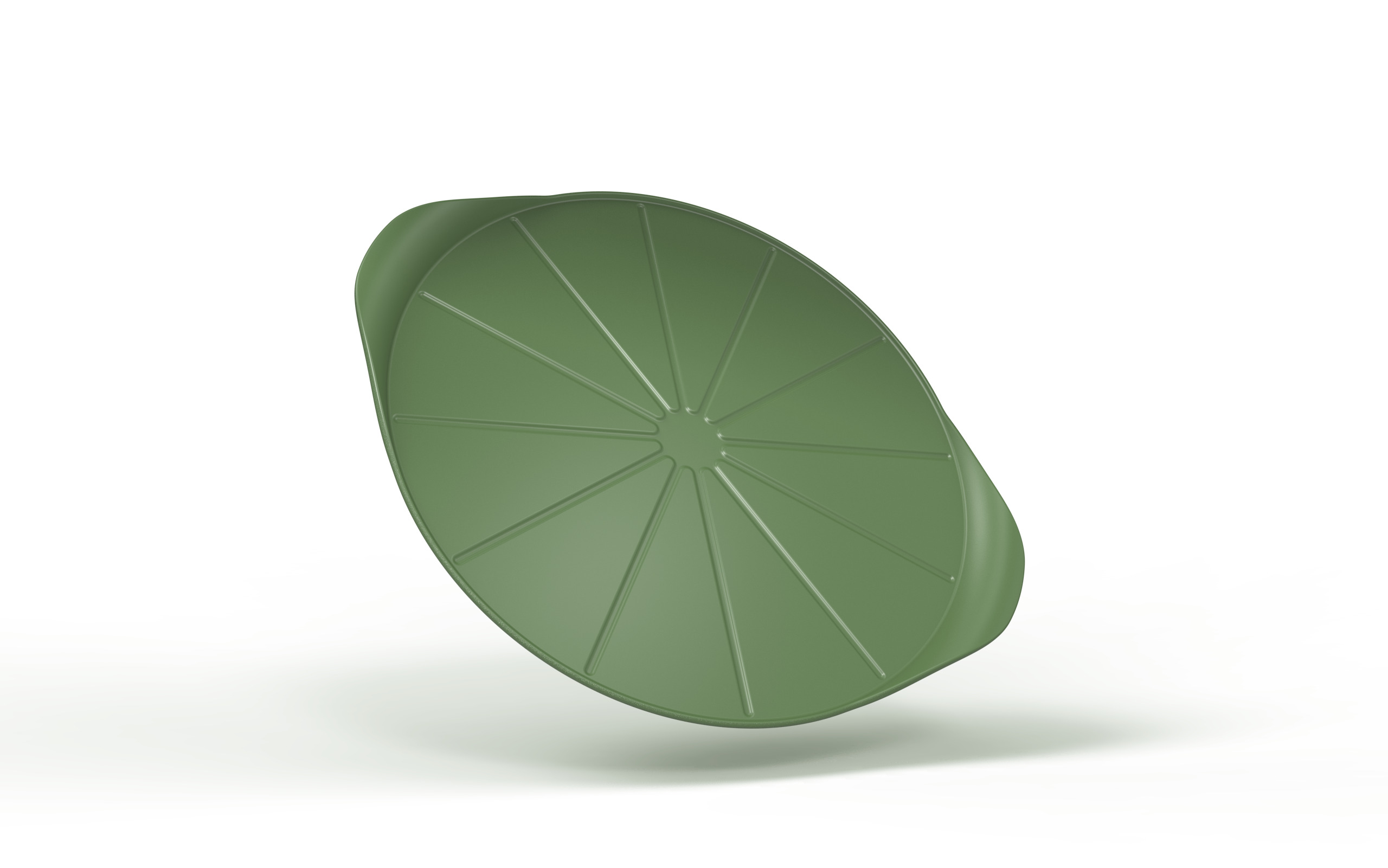 Cookut The Formidable Pizza Pan Fern 33cm met Pizzasnijder - 100% Recycled/Antikleef