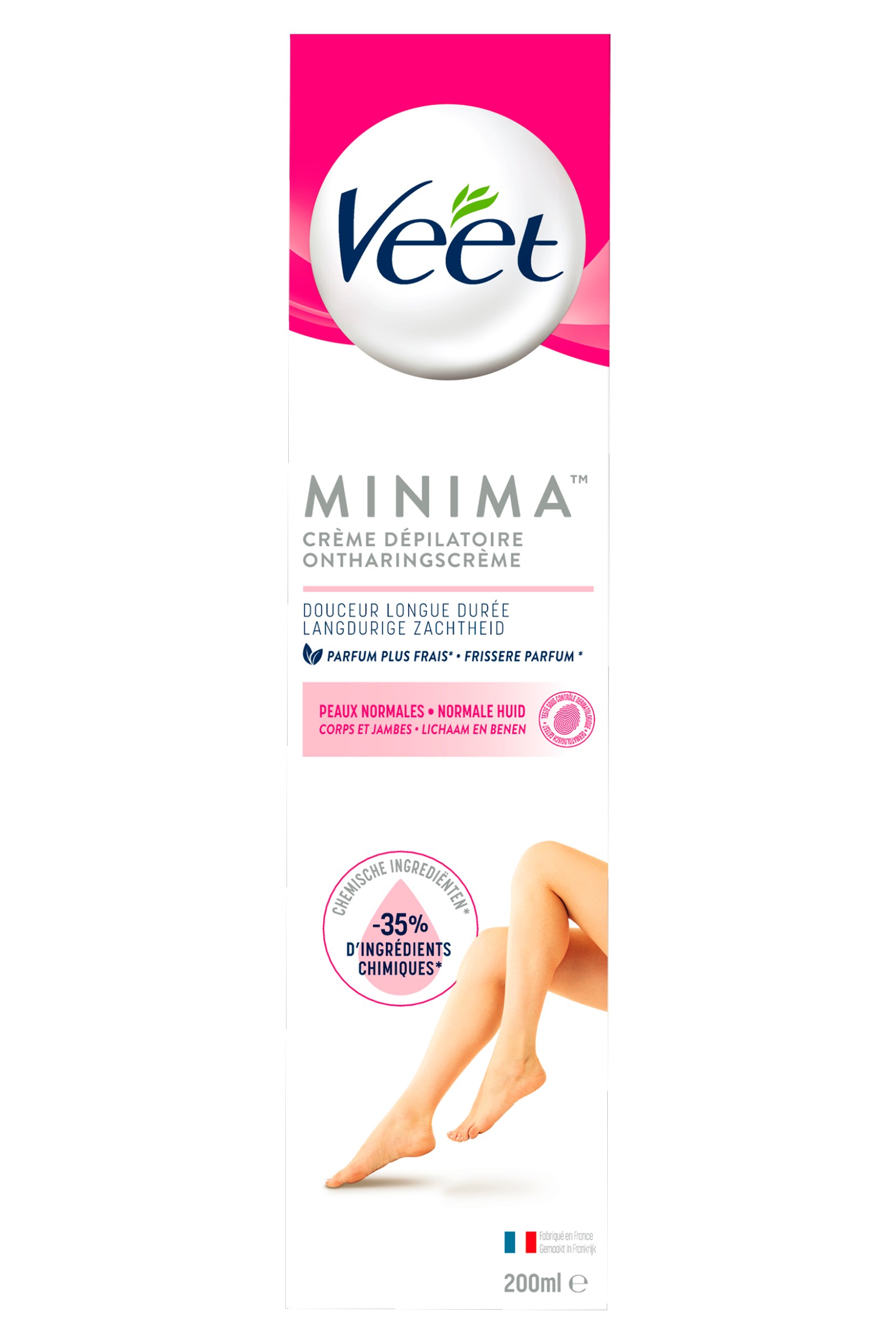 Veet Ontharingscreme minima normale huid 200 ml
