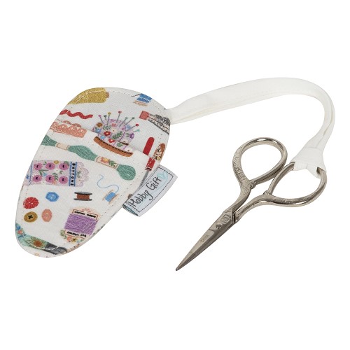 Hobby Gift Schaar met Etui Accessoirepatroon 11x5,5 cm