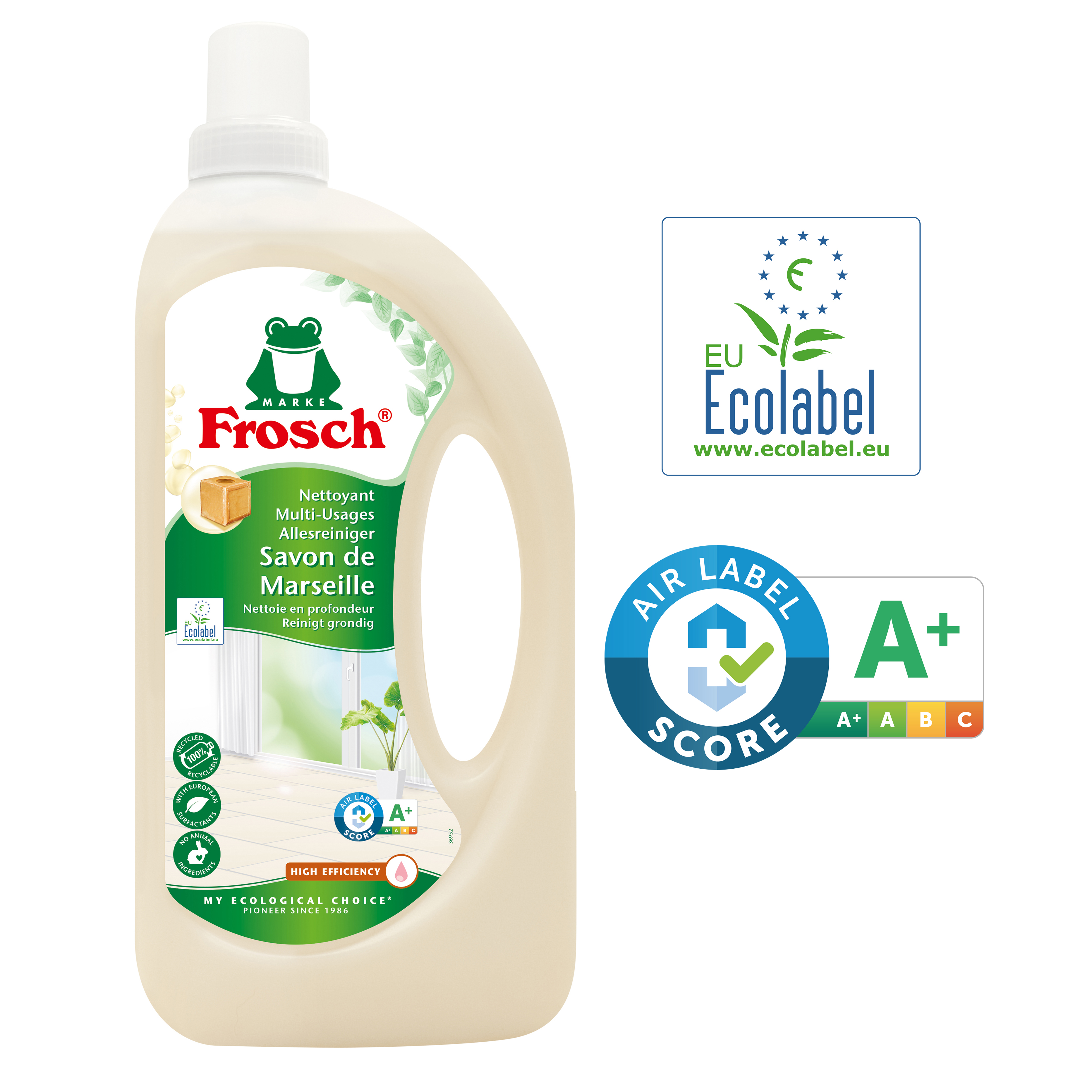 Frosch Allesreiniger Marseille 1 l Ecolabel