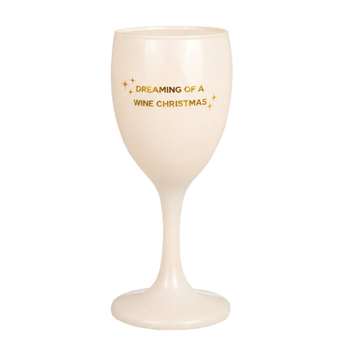 My Flame Geurkaars Dreaming Of A Wine Christmas 7x15 cm - Bio Sojawas - Winter Wood - 30 Branduren