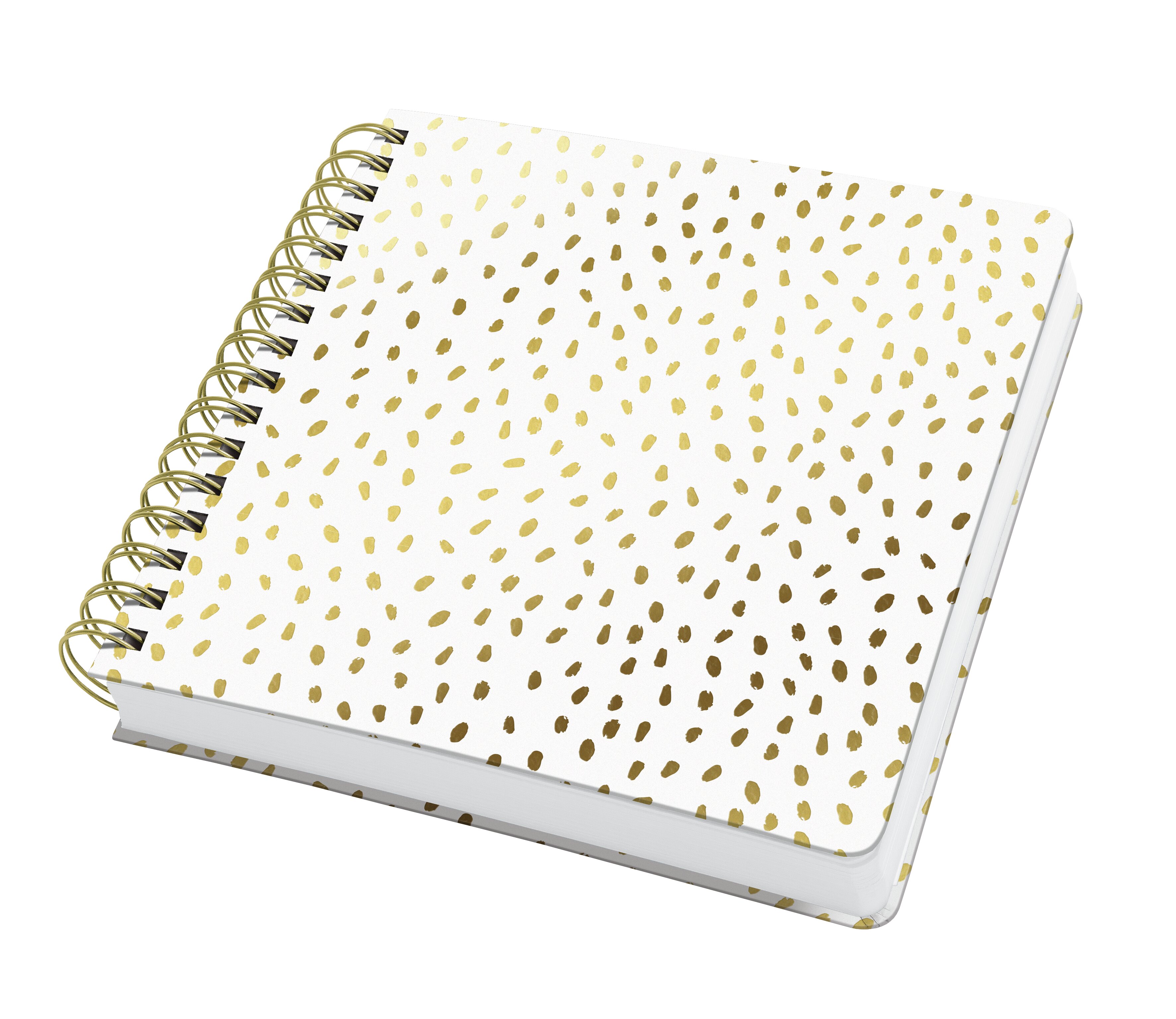 Sigel Notitieboek Jolie A5 Vierkant Blanco 240 blz. Golden Rain