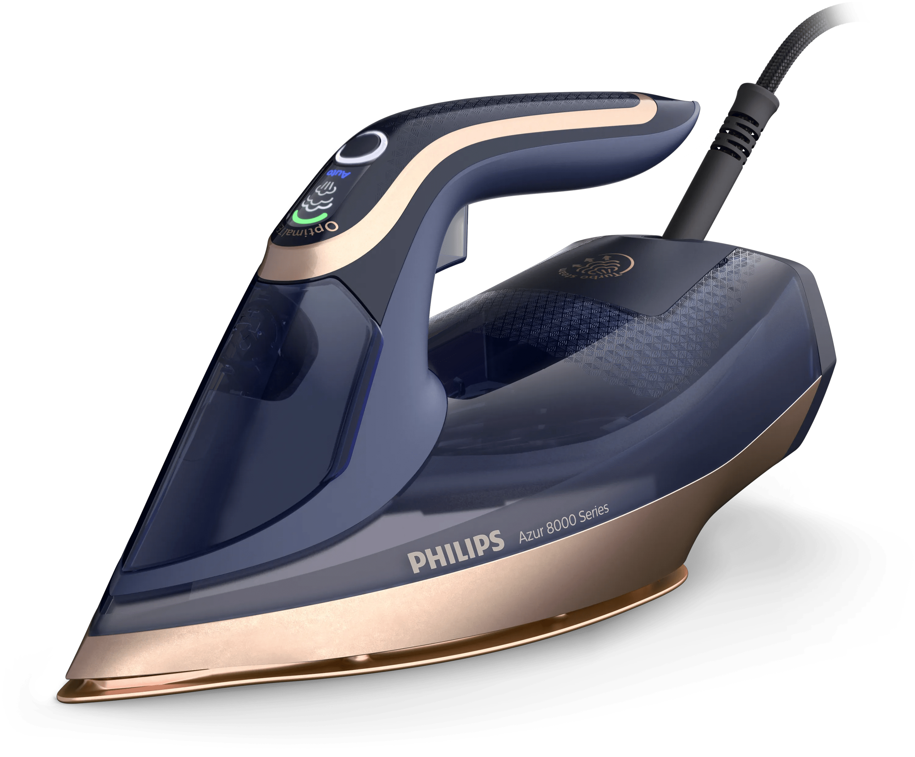 Philips Stoomstrijkijzer DST8050/20 Azur 3000 Watt, 260 gr stoomstoot, Blauw