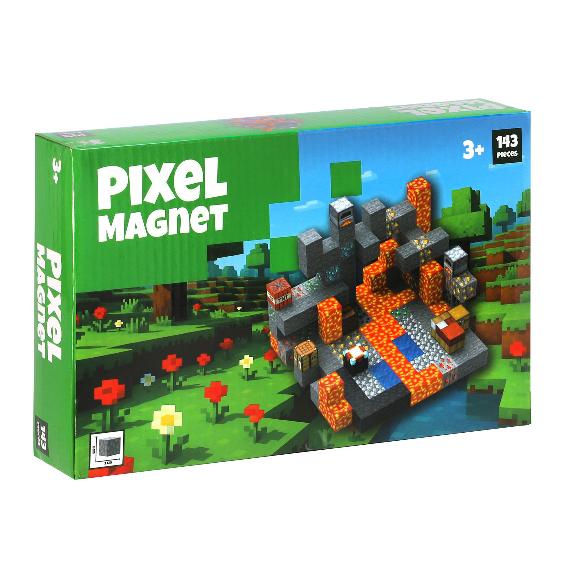 Pixel Magnet, Magnetische bouwblokken 143 delig