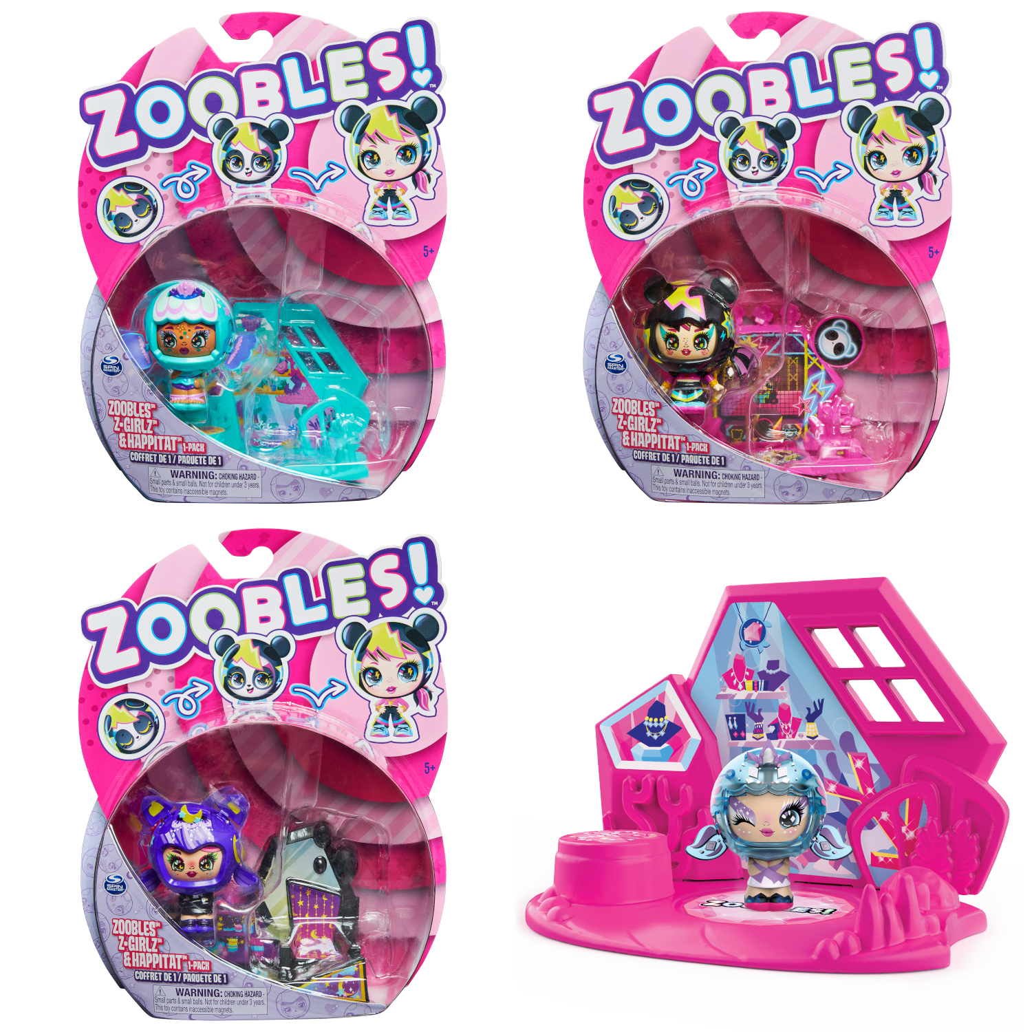 Zoobles 1 pack Girl