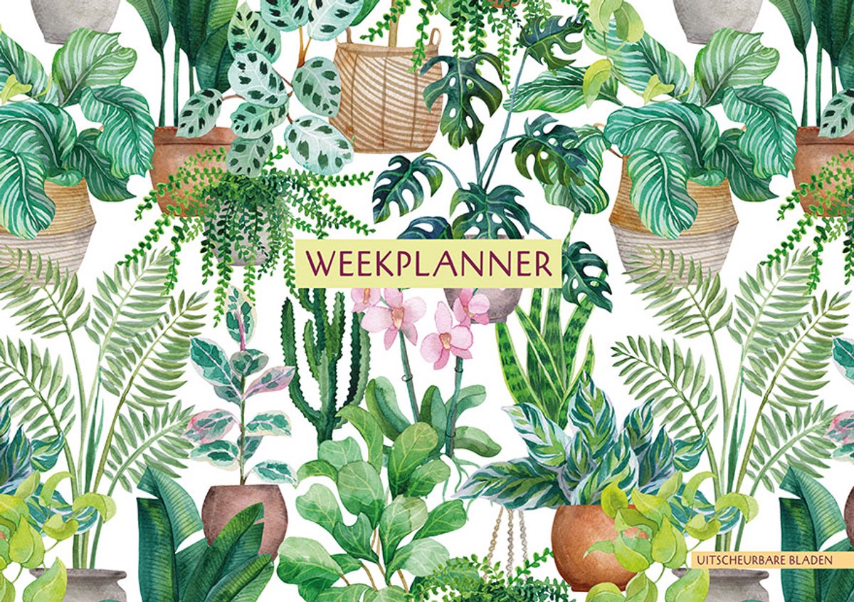Paperstore Weekplanner Urban Jungle