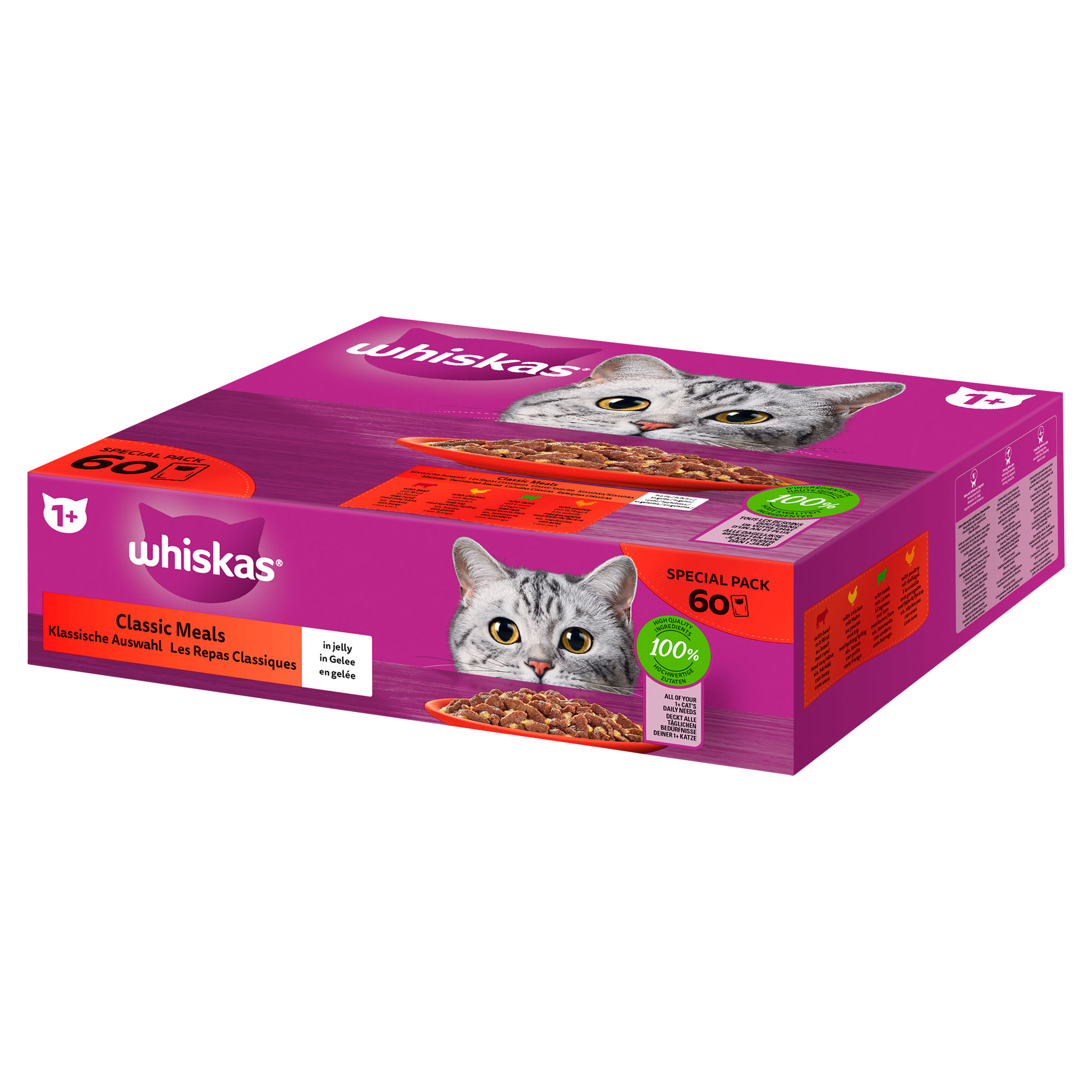 Whiskas Classic Pouch 60 x 85 g
