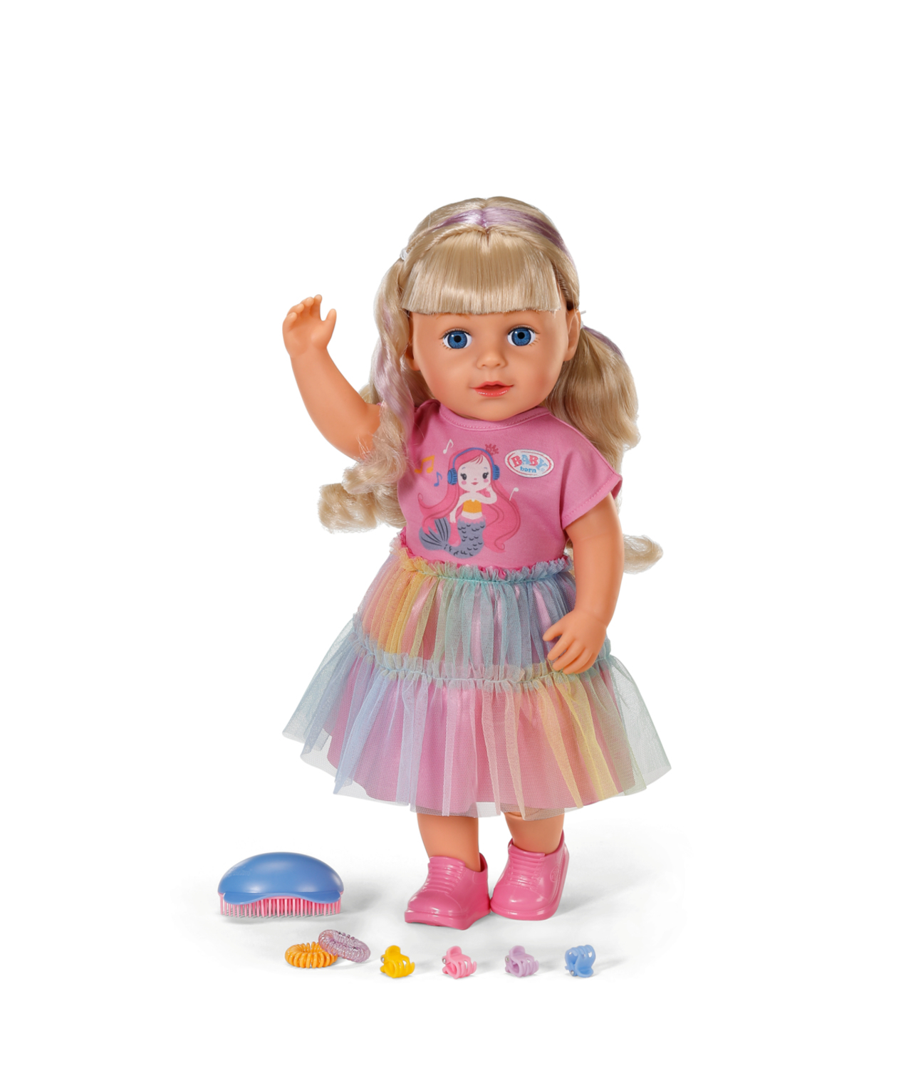 BABY Born Zus Carla blond 43cm Play en Style extra beweegbaar