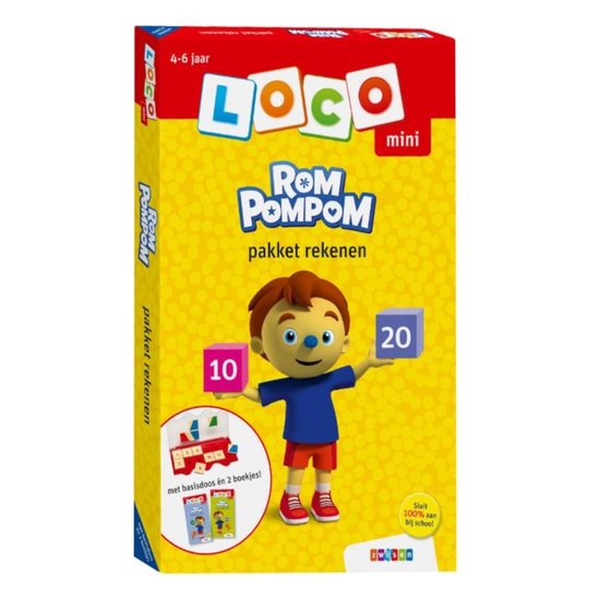 Loco mini Rompompom Pakket rekenen +5j
