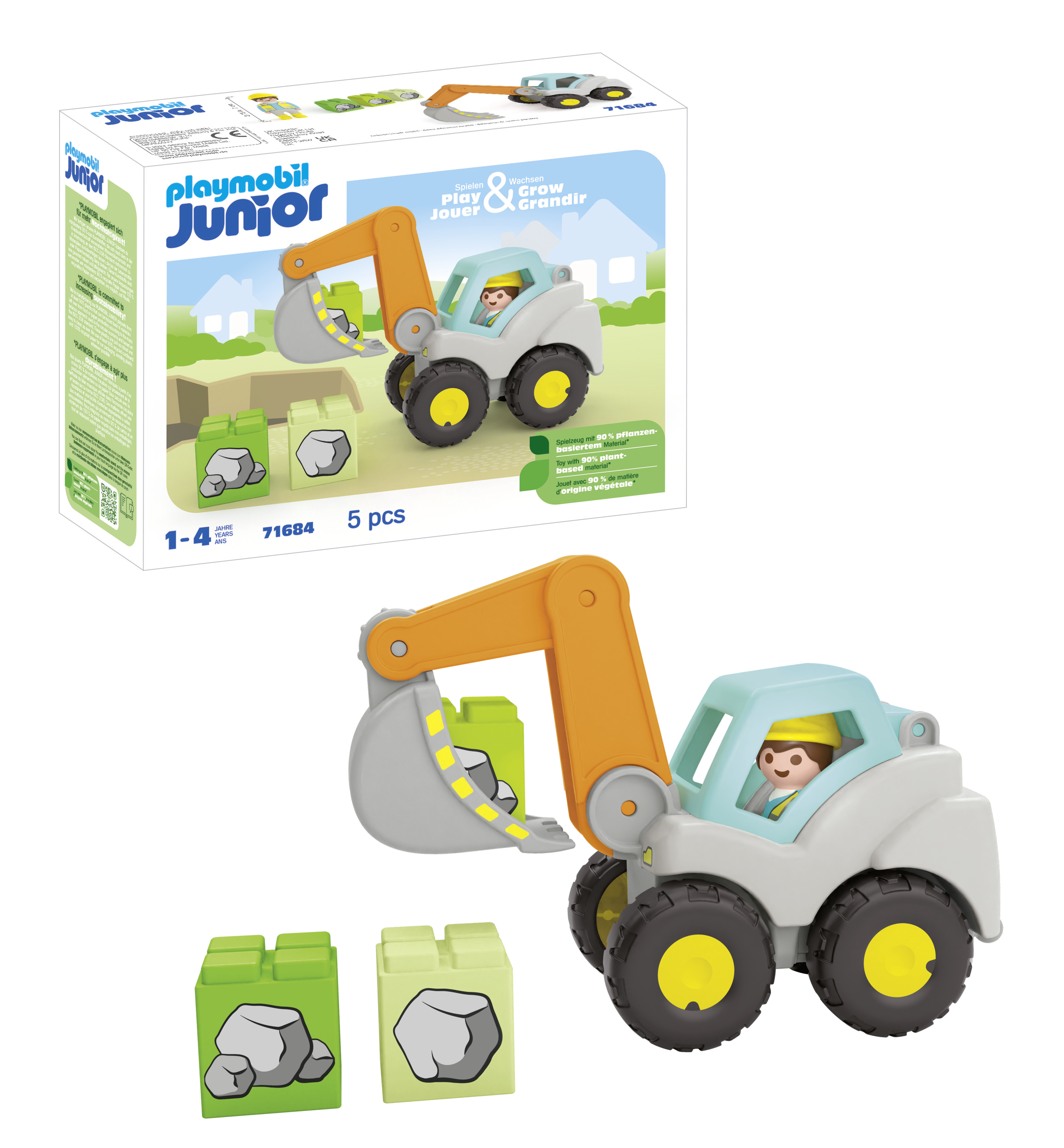 Playmobil Junior 71684 Graaflader