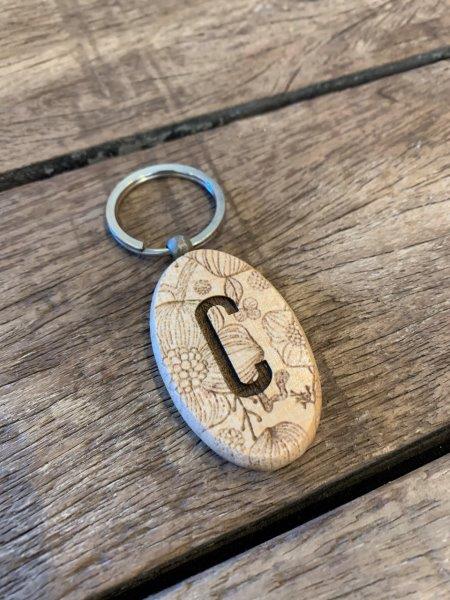 Dotti Woods Sleutelhanger Letter C