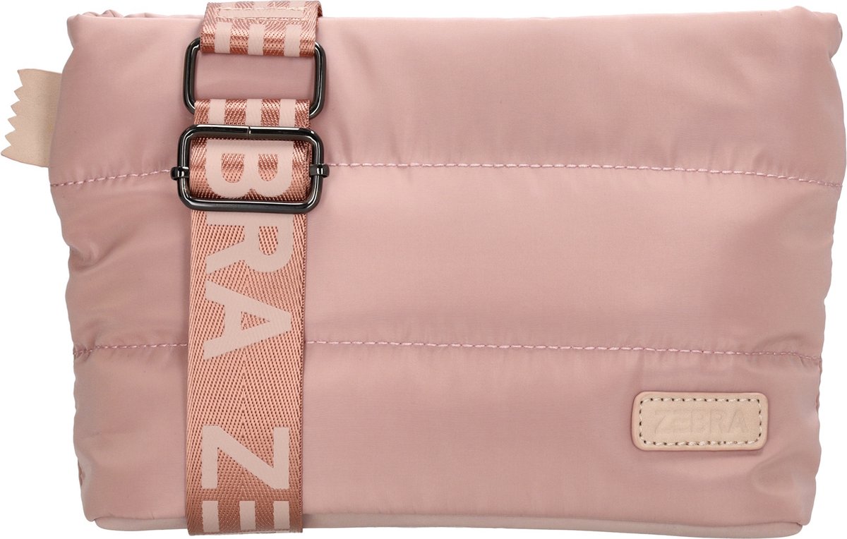 Zebra Schoudertas Elske - Oudroze
