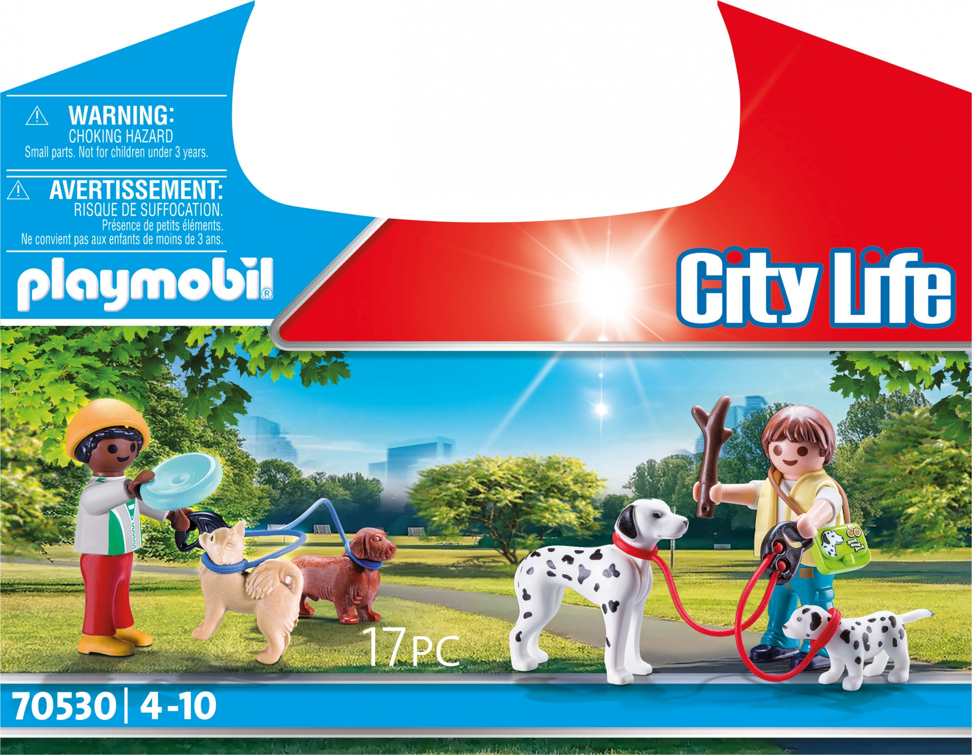 Playmobil City Life 70530 Koffer met kinderen en honden