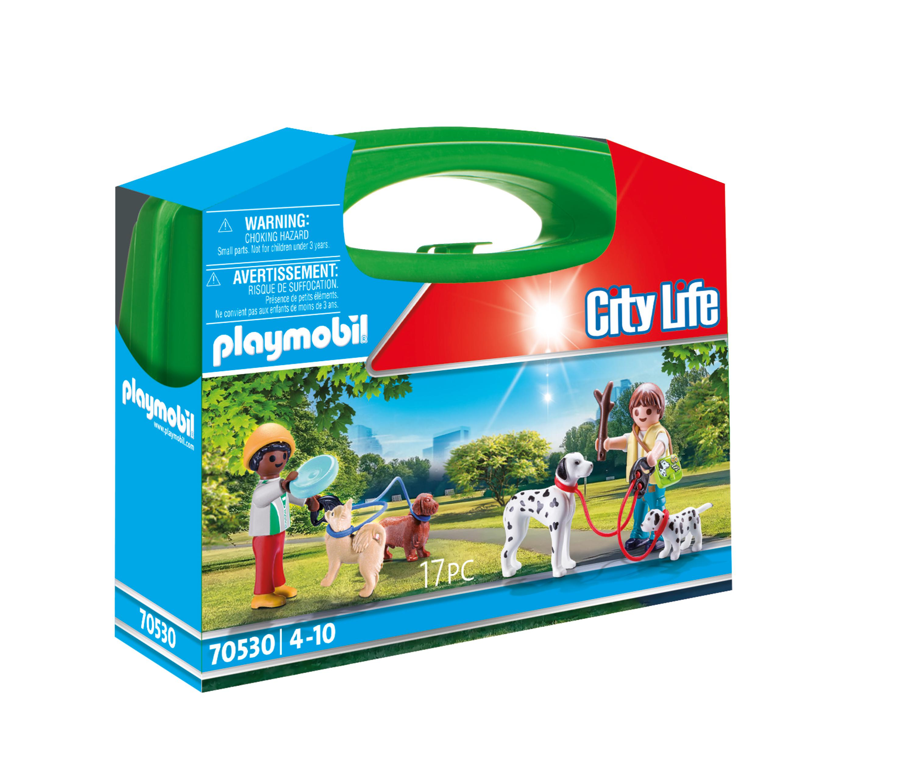 Playmobil City Life 70530 Koffer met kinderen en honden
