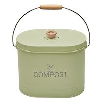 Guillouard Compostemmer Groen 7l met Filter - Ovaal