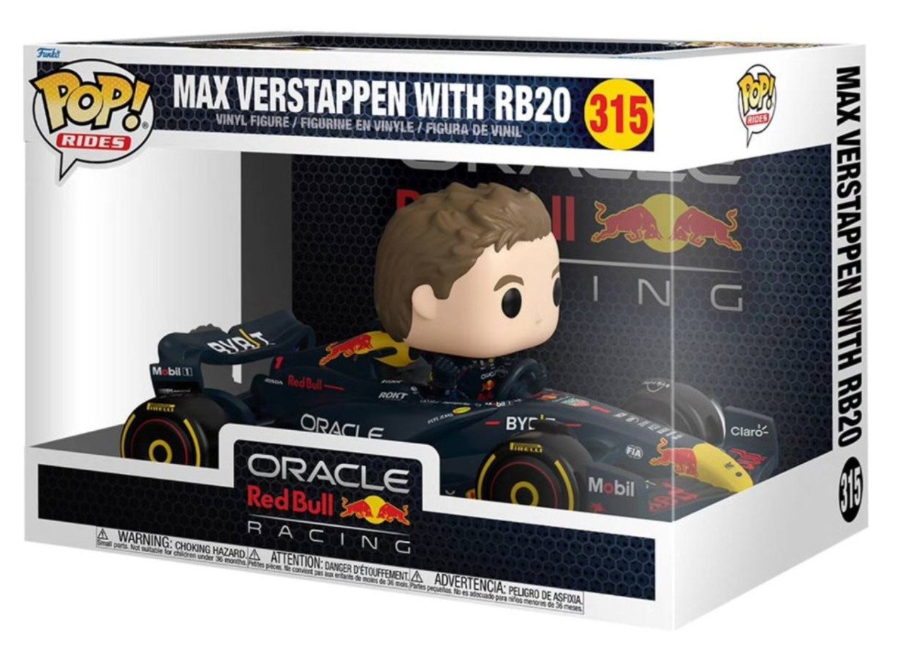 Funko Pop! Rides - Oracle Red Bull Racing: F1 Max Verstappen RB20 315 Funko Pop! Rides - Oracle Red Bull Racing: F1 Max Verstappen RB20 315