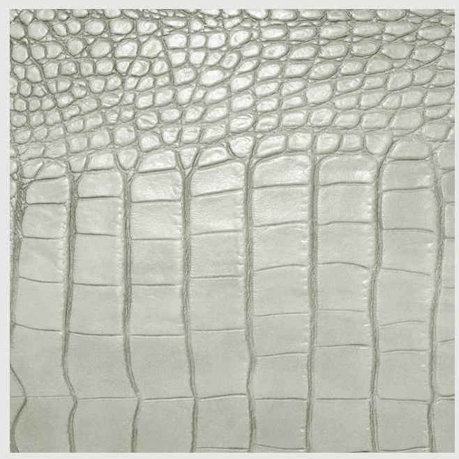 Onderzetter Leer Gator - 10x10cm DAFF Leatherixx - Cloud