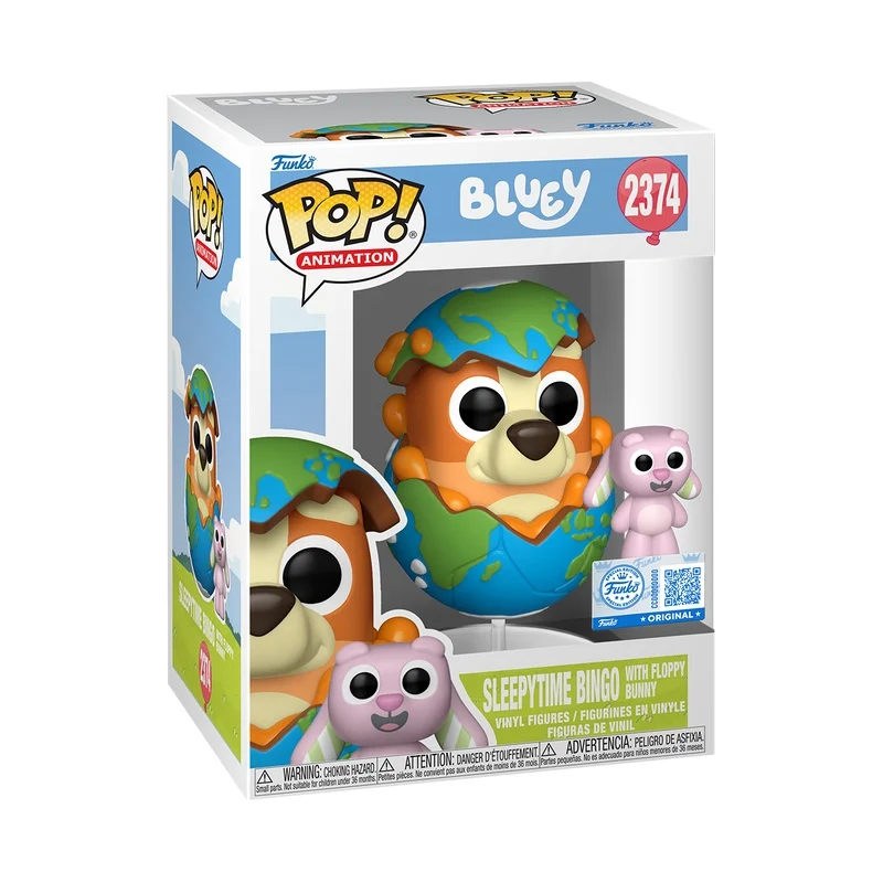 Funko Pop! Animation - Bluey: Sleepytime Bingo with Floppy Bunny 2374
