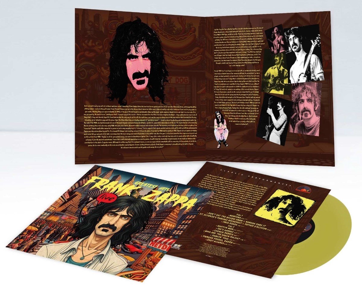 Frank Zappa - Greatest Hits LP Best of Live