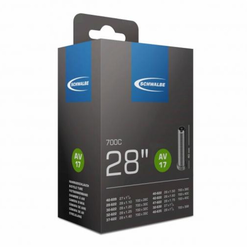 Schwalbe AV17 Binnenband Fiets 28" Autoventiel 40 mm