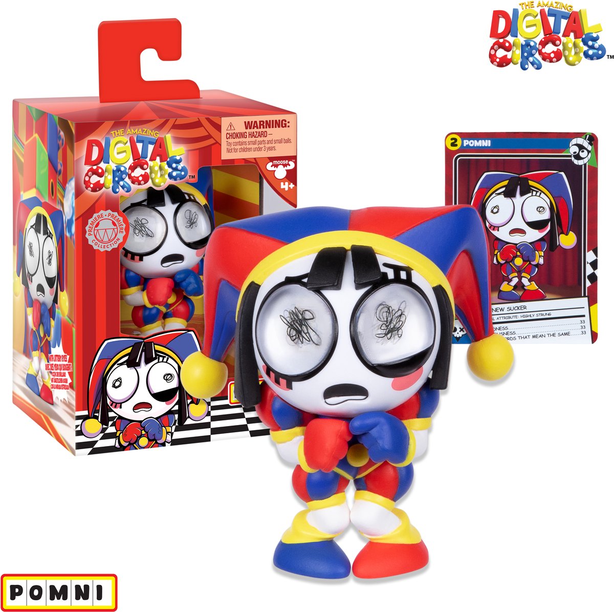 Amazing Digital Circus Vinyl Figuur Pomni