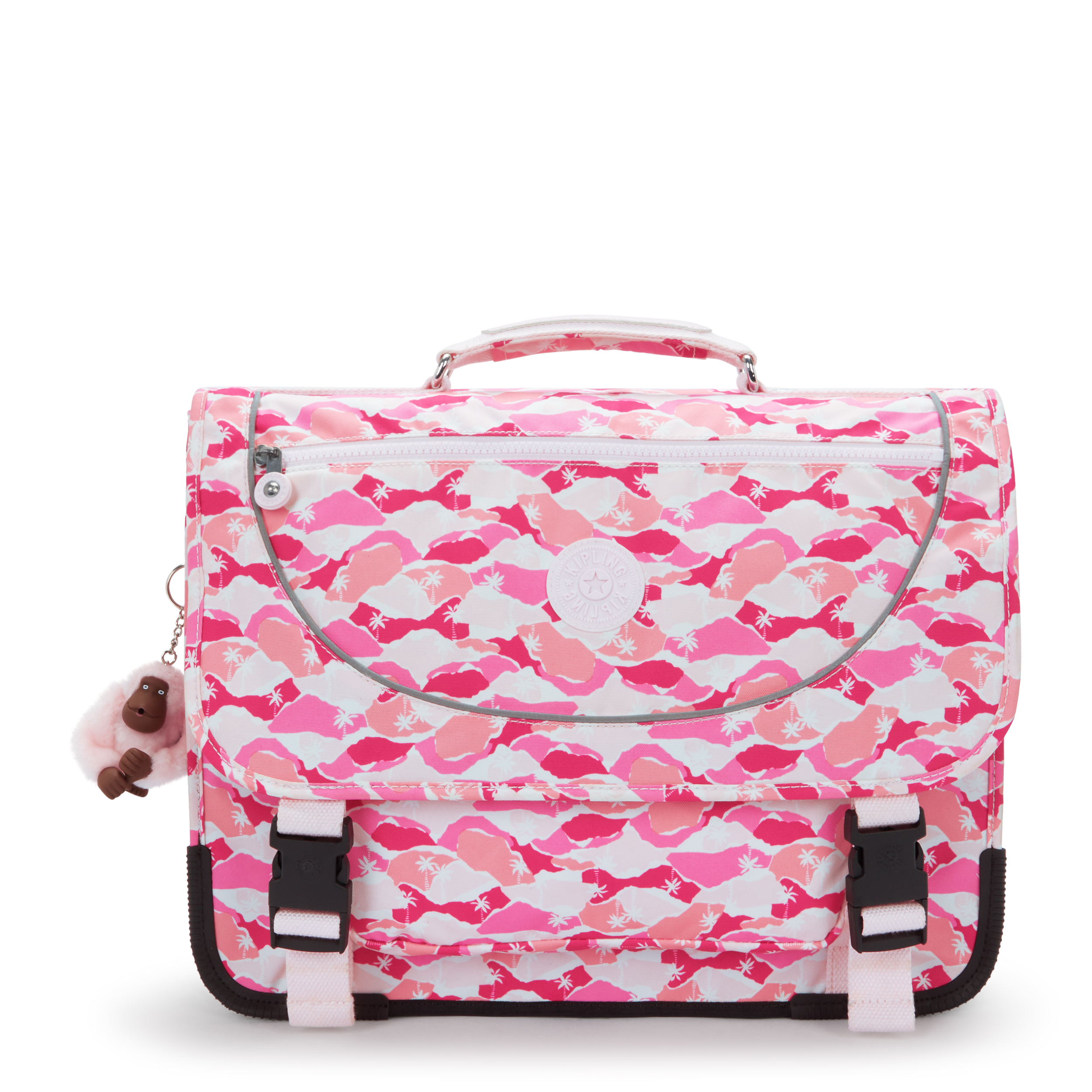 Kipling Boekentas Preppy 15l Pink Palm 41x33x17.5 cm