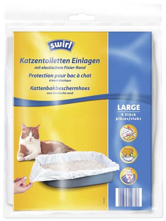 Swirl Pet Keep Clean Kattenbakzak Large - 4 stuks