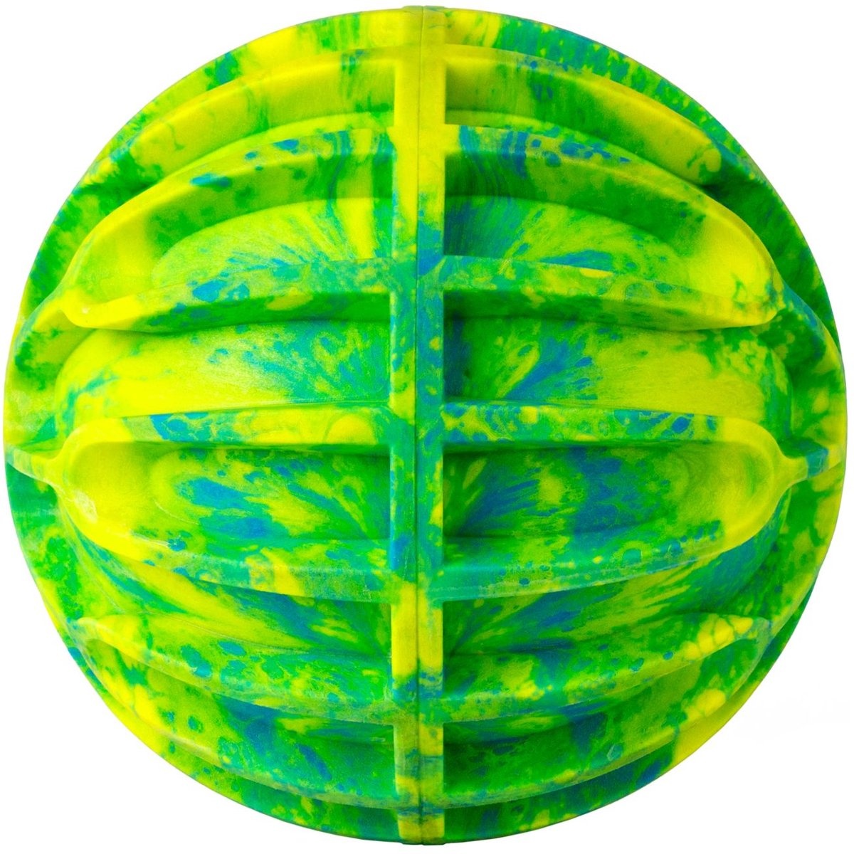 Kong Hondenspeelgoed Flexball Sport Bal XL 18x18x18 cm Groen Geel