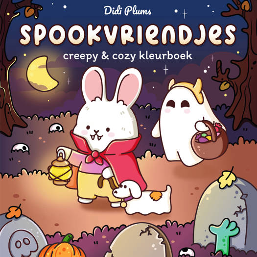 Kleurboek Spookvriendjes - Didi Plums