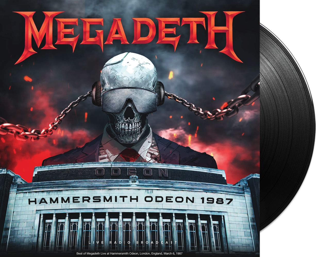 Megadeth - Hammersmith Odeon LP Best of Live 1987