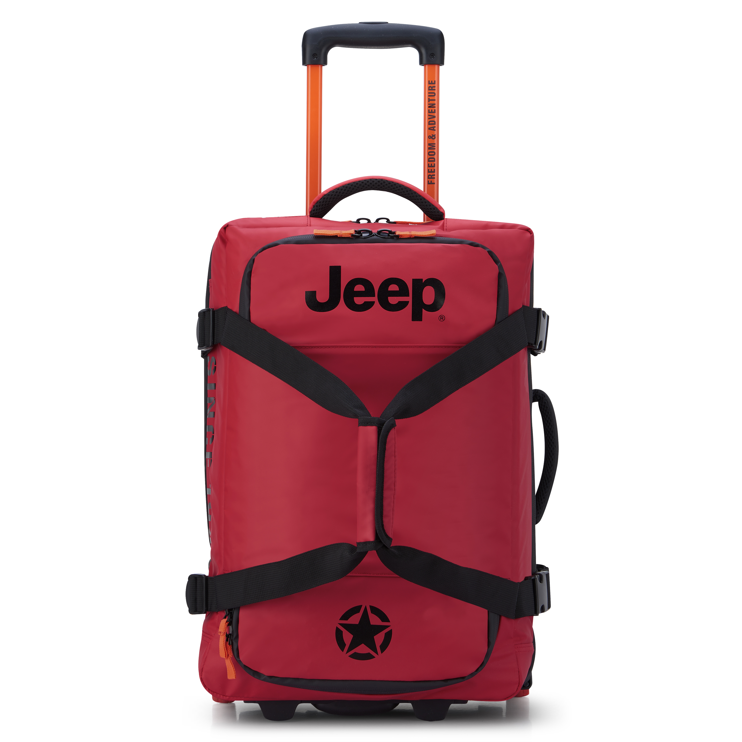 Jeep JS005A Valies 38l Rood 55x35x25 cm