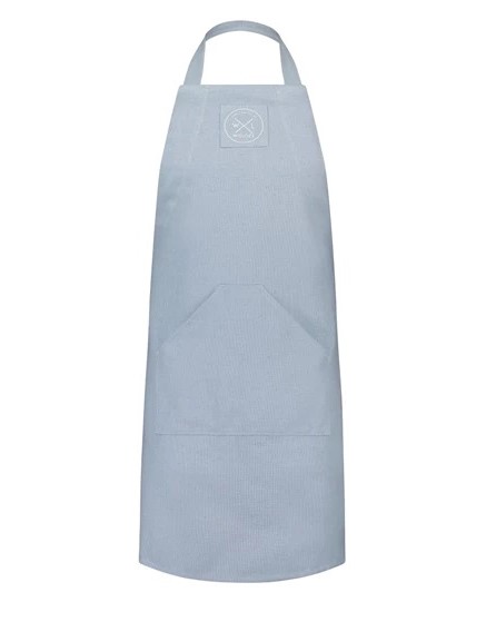 Witloft Keukenschort Sky Blue 63.5x85 cm - Recycled Katoen