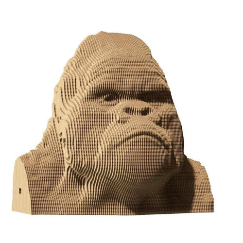 Cartonic 3D Puzzel Gorilla Karton - 116 stuks