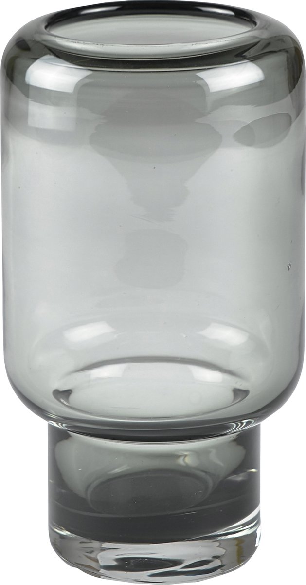 Villa Collection Vaas Hoej Grey 11.5x21 cm - Glas