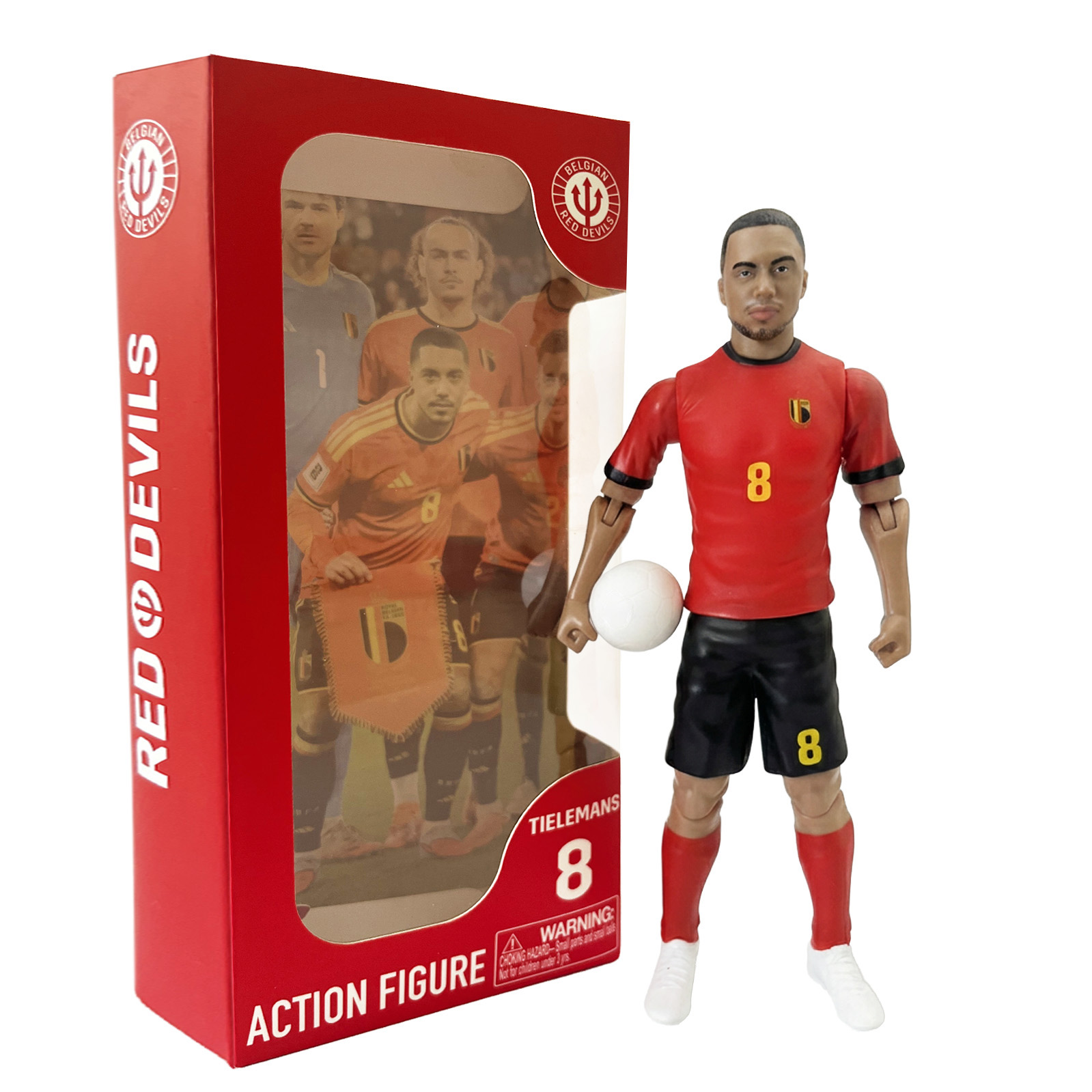 Rode Duivels actie figuur 20 cm - Tielemans 8