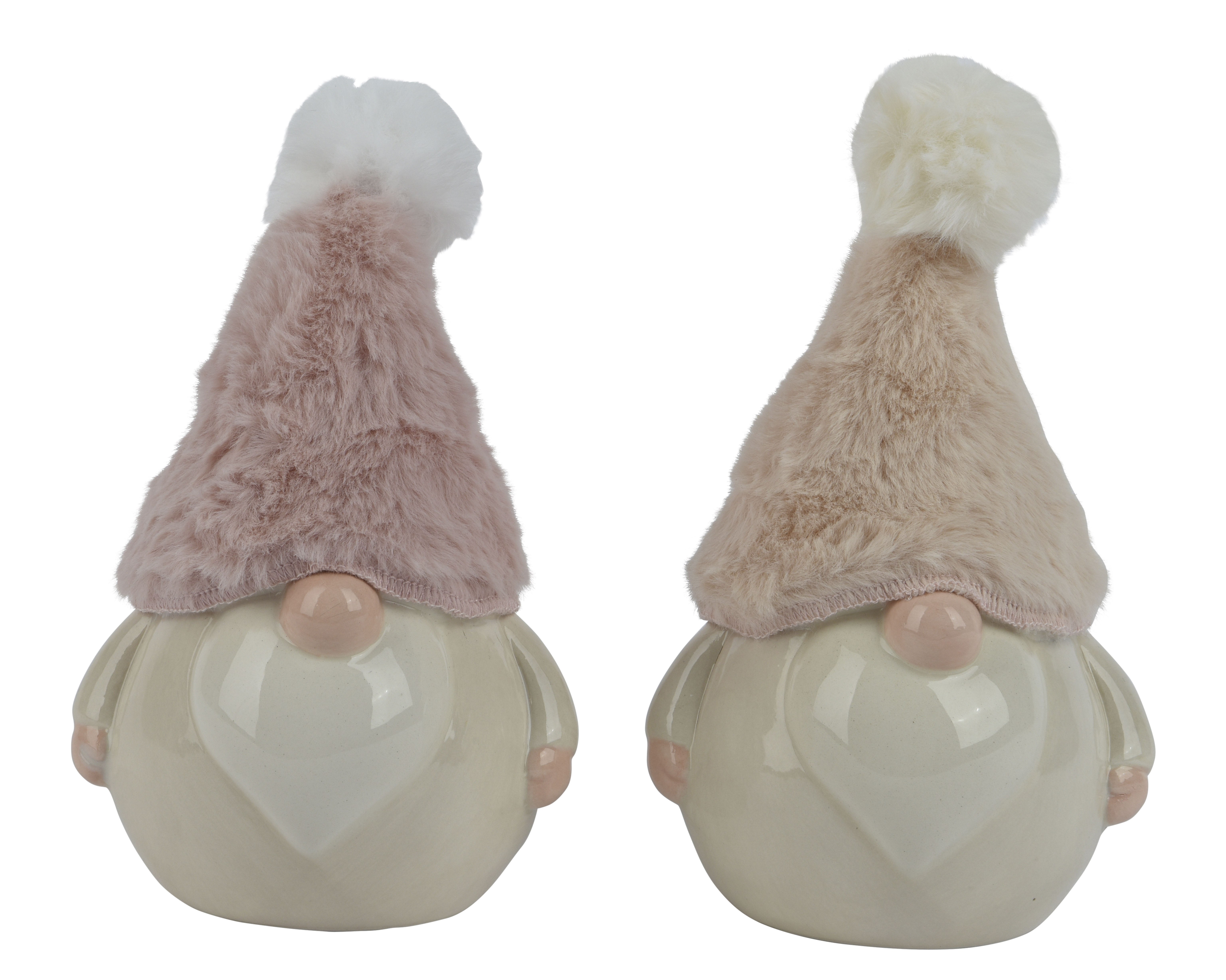 Gnoom Pink/Soft Cream 10x18 cm - assorti - prijs per stuk